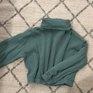 T.J.Maxx Teal Cowl Neck Sweater